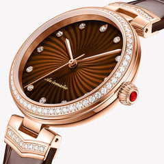 Source Factory — Montre-bracelet mécanique élégante pour femme