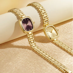 Source Factory — Montre-bracelet mécanique élégante pour femme