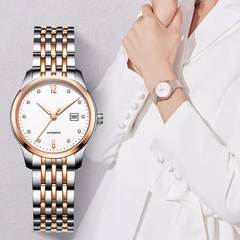 Source Factory — Montre-bracelet mécanique élégante pour femme