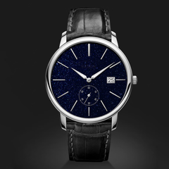 Source Factory(MOQ: 50 PCS)—Men's Mechanical Watch Skeleton Steampunk Stainless Steel Waterproof Watches and Dress Watch with Gold Diamonds and Roman Numerals Dial