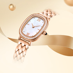Source Factory — Montre-bracelet mécanique élégante pour femme