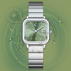Source Factory(MOQ: 50 PCS)—Business Dress Men’s Watch Automatic Mechanical Watch Luminous Watch with Stainless Steel Strap Self-Winding Wrist Watch