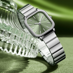 Source Factory(MOQ: 50 PCS)—Business Dress Men’s Watch Automatic Mechanical Watch Luminous Watch with Stainless Steel Strap Self-Winding Wrist Watch
