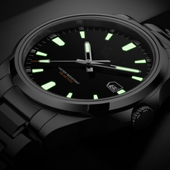 Source Factory(MOQ: 50 PCS)— Mens Watch Automatic Mechanical Watches Luminous Wrist Watches with Stainless Steel Strap Self-Winding Wrist Watch