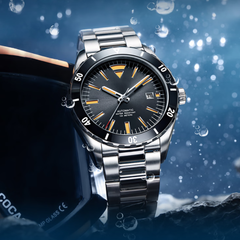 Source Factory(MOQ: 50 PCS)— Luxury Men's Automatic Mechanical Watches Diamond-Set Bezel Male Timepiece with Precision Movement