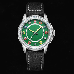 Source Factory(MOQ: 50 PCS)— Customized Waterproof Watch Sapphire Mirror Luminous Pointer High Quality Automatic Mechanical Watch