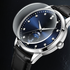 Source Factory(MOQ: 50 PCS)—Customized High-quality Automatic Mechanical Movement Watch with Waterproof Function, Stainless Steel Strap, Hands, Dial Display