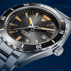 Source Factory(MOQ: 50 PCS)— Luxury Men's Automatic Mechanical Watches Diamond-Set Bezel Male Timepiece with Precision Movement