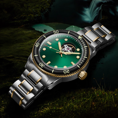 Source Factory — Montre-bracelet mécanique élégante pour femme