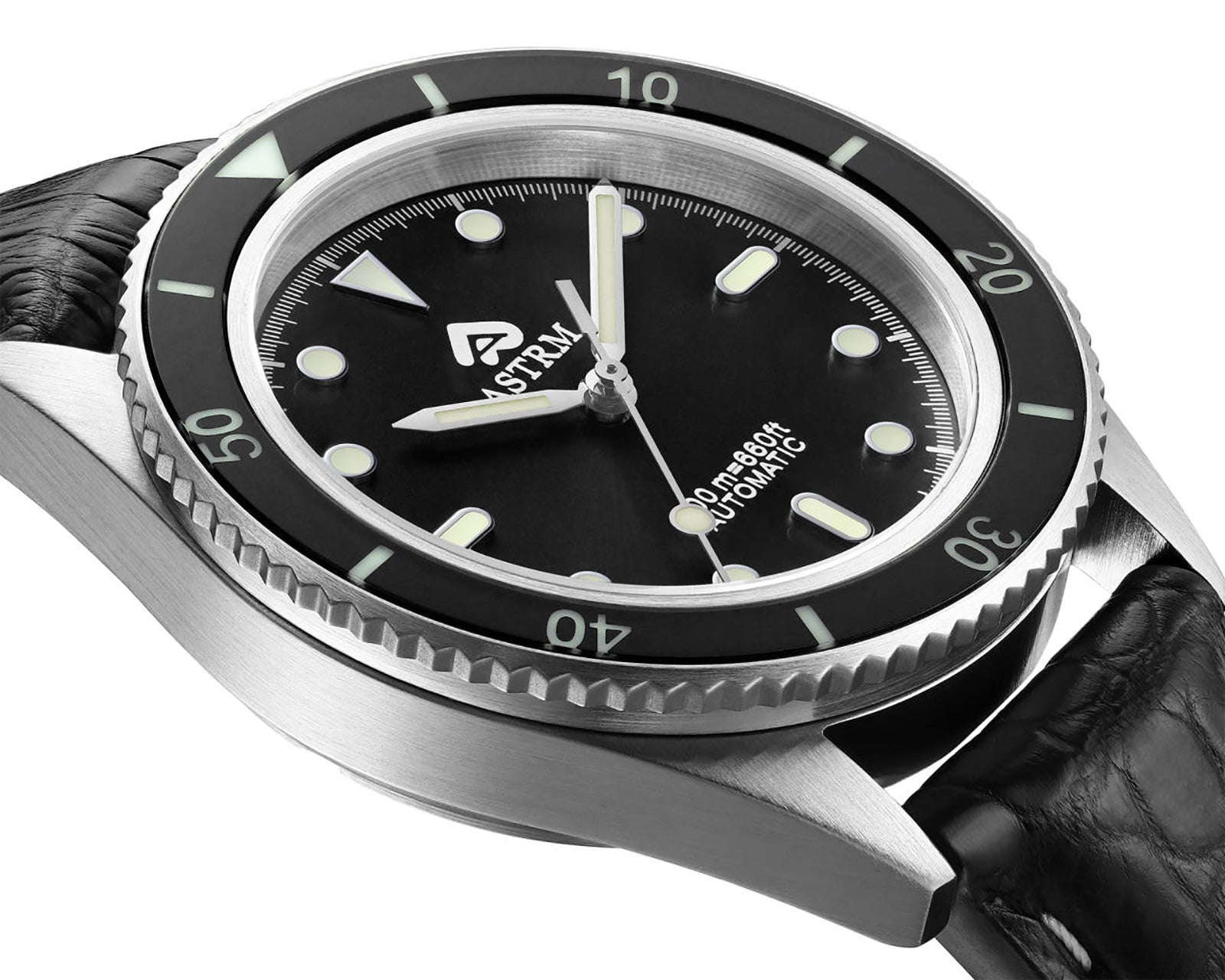 Best-Selling（MOQ: 50 PCS）—Waterproof Wrist Sports Women Couple Men Luxury Mechanical Watch | Stainless Steel Bezel | Screw Crown | Super Japanese Luminous | Crocodile Leather Strap | Silicone Strap | Sapphire Crystal | 316L Stainless Steel Buckle
