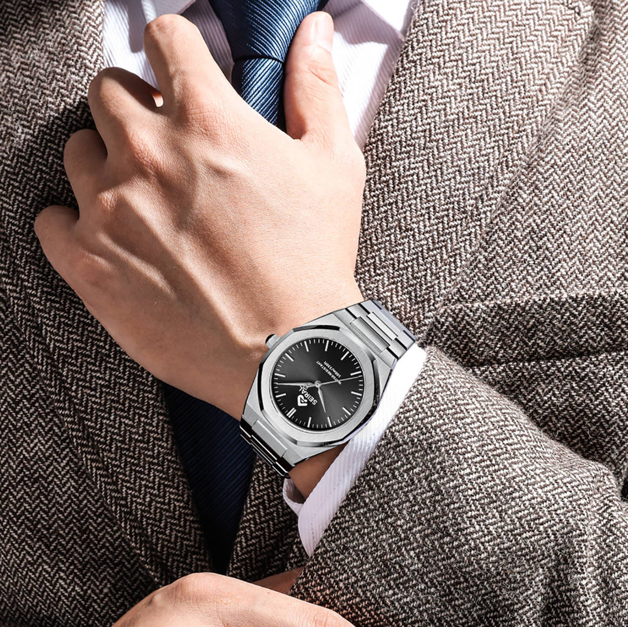 Source Factory: Relojes de lujo mecánicos/de cuarzo de acero inoxidable para hombre y mujer | Relojes vintage automáticos 