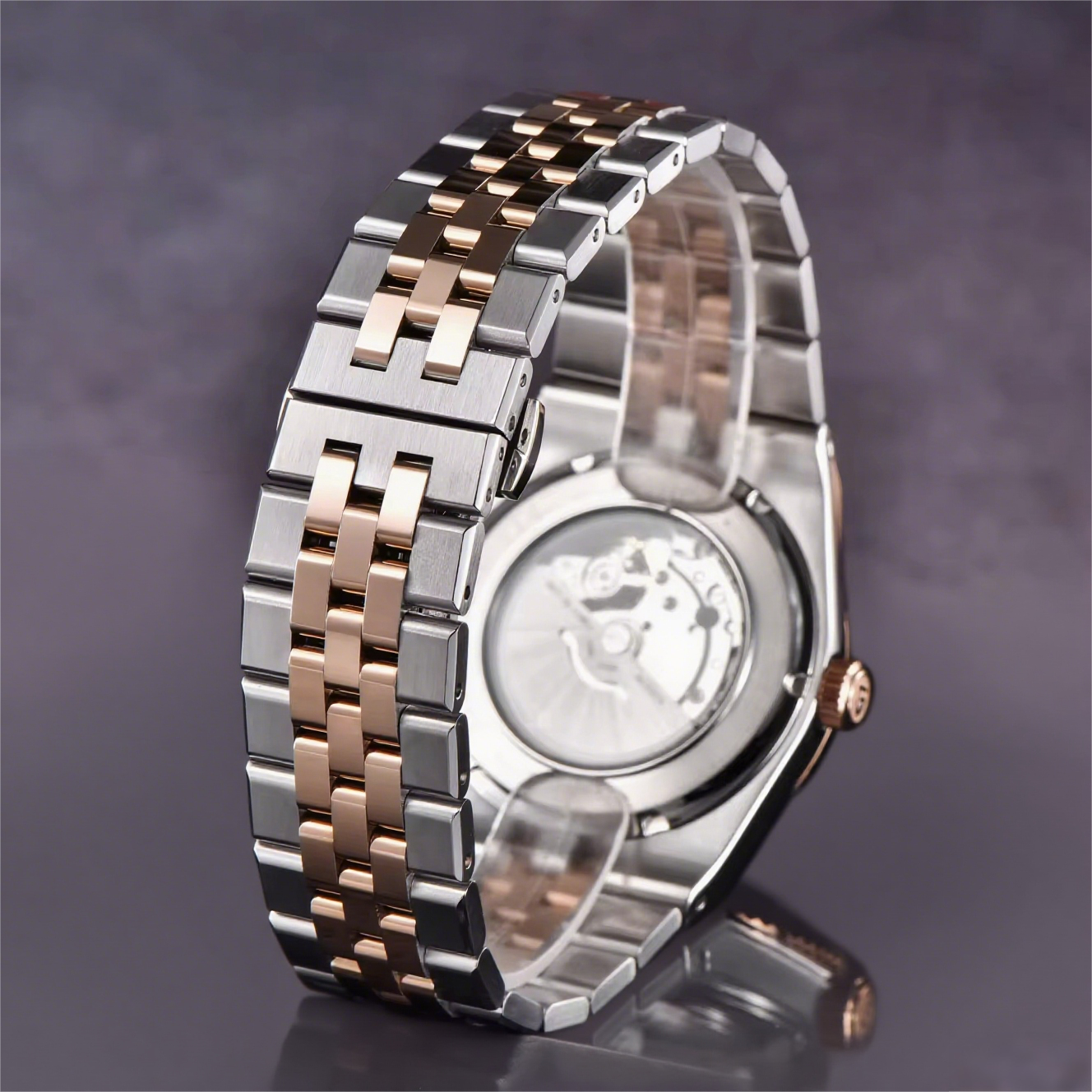 Source Factory（MOQ: 50 PCS）—Rhombus Dial Luxury Automatic for Men Fashion Business Mechanical Wrist Watches Sapphire Crystal
