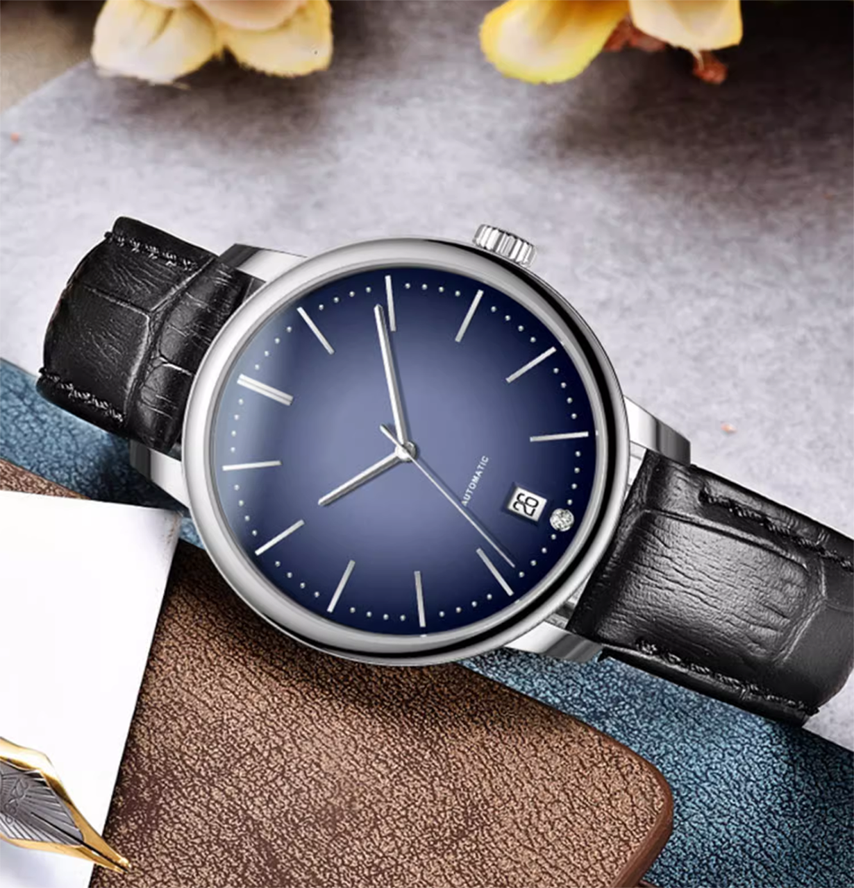Source Factory（MOQ: 50 PCS）—Luxury Mechanical Watches | Vintage Steel Automatic Design