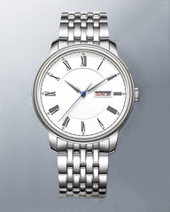 Source Factory（MOQ: 50 PCS）—Elegant Vintage Artistry | Luxury Mechanical Quartz with Automatic Grace