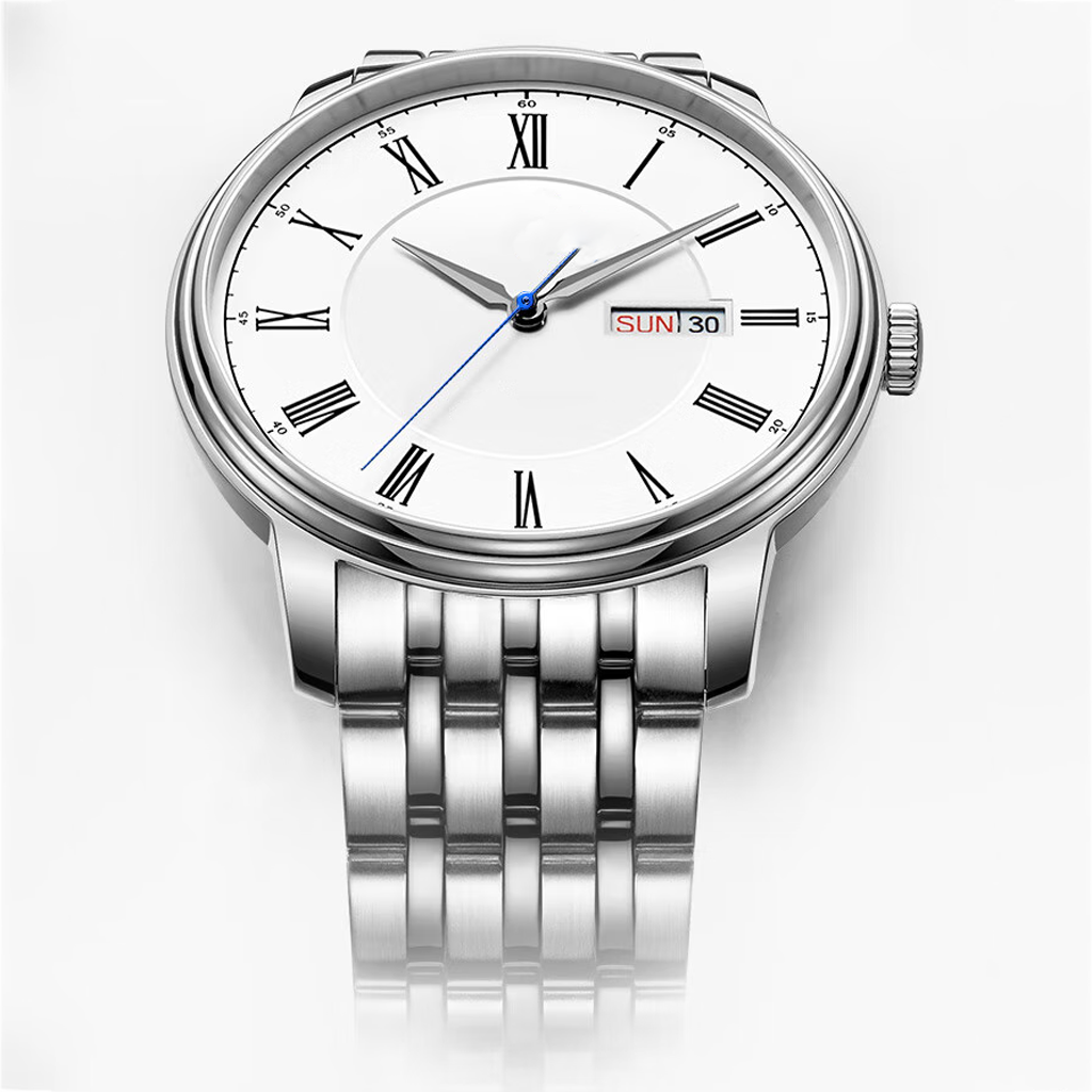 Source Factory（MOQ: 50 PCS）—Elegant Vintage Artistry | Luxury Mechanical Quartz with Automatic Grace