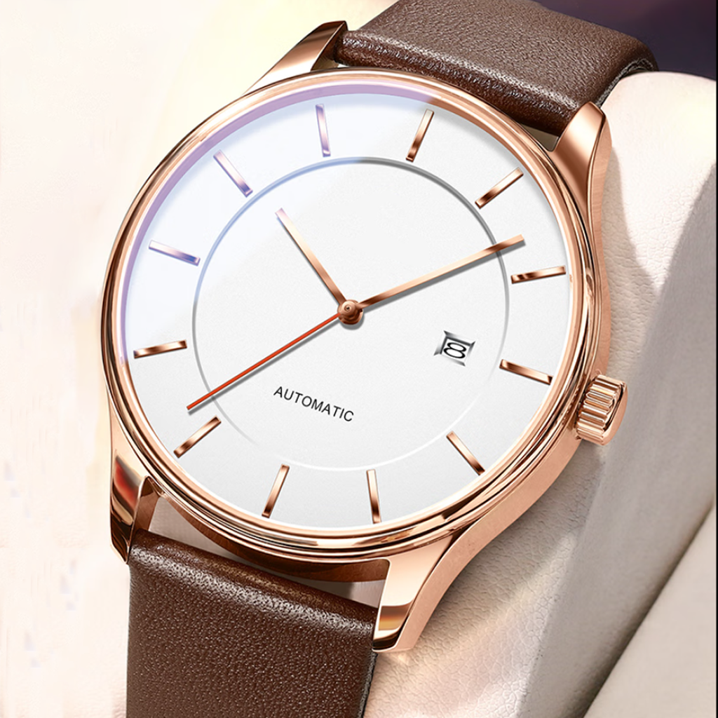 Source Factory（MOQ: 50 PCS）—Classic Vintage Craftsmanship | Luxury Mechanical Quartz with Automatic Poise