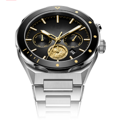 Source Factory（MOQ: 50 PCS）— Luxury Automatic Mechanical Watch 80h Power Reserve Anti-Scratch