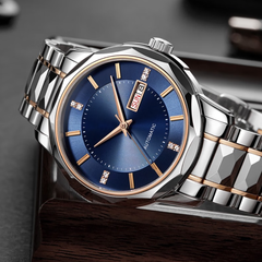 Source Factory（MOQ: 50 PCS）— Minimalist Mechanical Watch Automatic Slim Thin Case Design