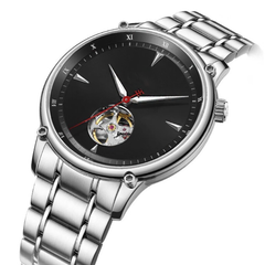 Source Factory（MOQ: 50 PCS）—  Watch for Men Luxury Self-Winding Mechanical Waterproof Men's Watch Classic Business & Wedding Gift