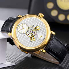Source Factory（MOQ: 50 PCS）— Carbon Fiber Mechanical Watch Automatic High Precision Movement