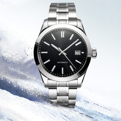 Source Factory（MOQ: 50 PCS）— Minimalist Mechanical Watch Automatic Slim Thin Case Design