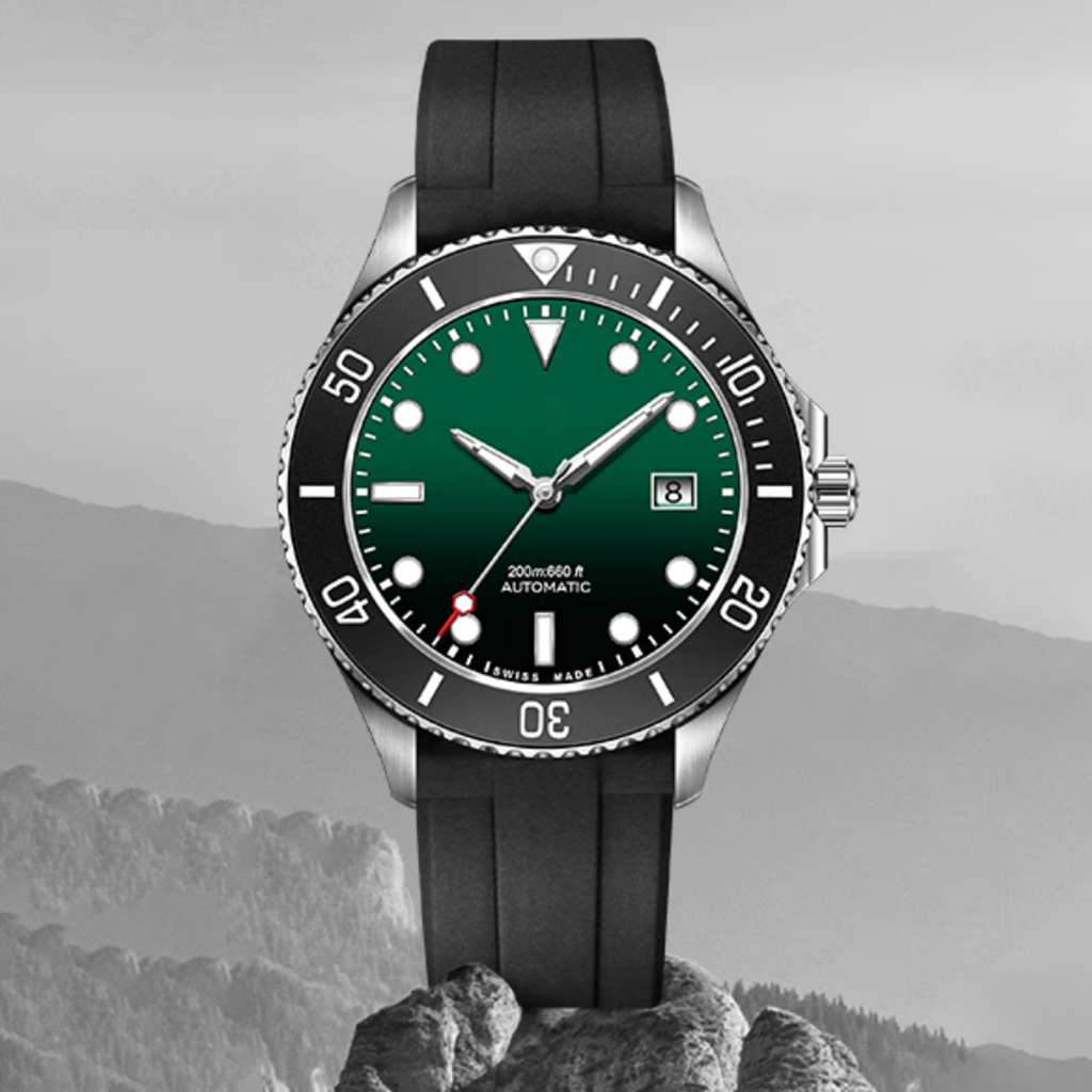 Source Factory — Montre-bracelet mécanique élégante pour femme