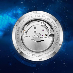 Source Factory（MOQ: 50 PCS）—  Automatic Mechanical Men's Watch Rotating Ceramic Bezel Stainless Steel Watch with Date Function Sport Watch