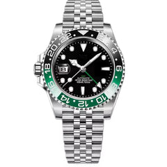 Source Factory（MOQ: 50 PCS）—Mens Automatic Wrist Watch GMT Luxury Brand Mechanical Watches
