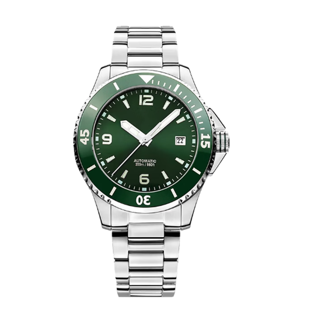 Source Factory（MOQ: 50 PCS）—Luxury Couple Mechanical Watch Automatic Stainless Steel Wedding Watch
