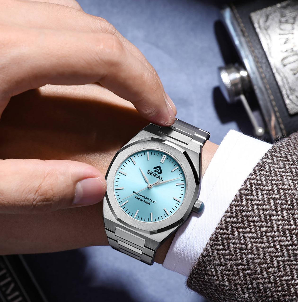 Source Factory: Relojes de lujo mecánicos/de cuarzo de acero inoxidable para hombre y mujer | Relojes vintage automáticos 
