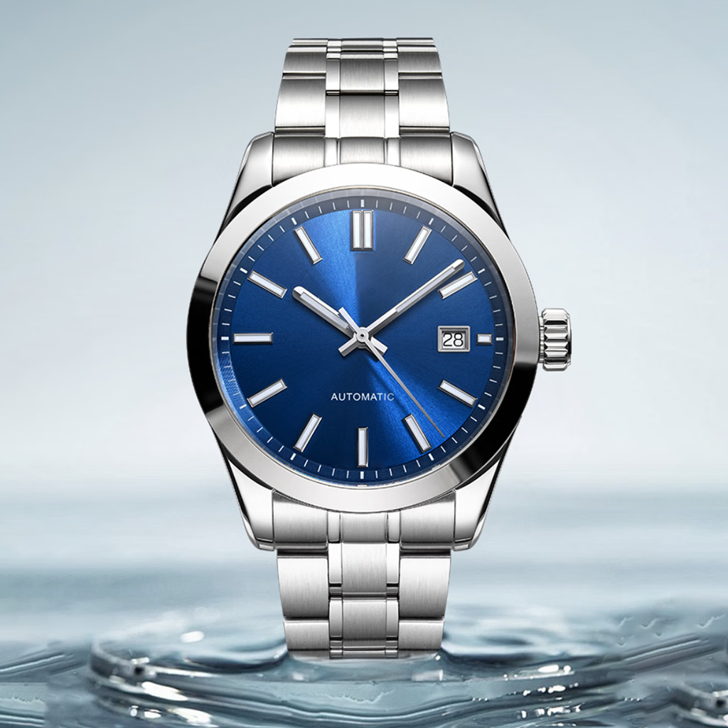 Source Factory（MOQ: 50 PCS）—Automatic Mechanical Watch for Men Stainless Steel Waterproof