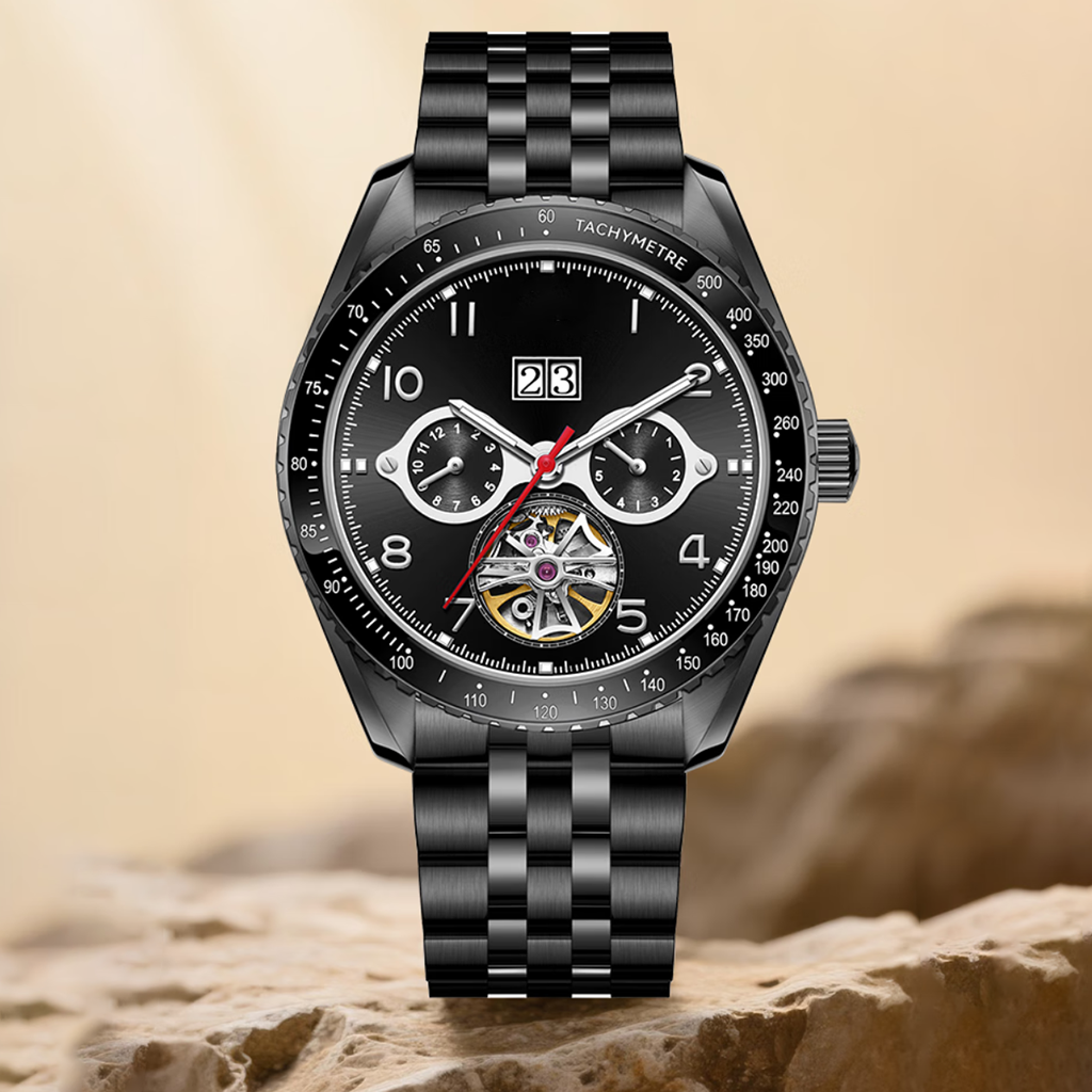 Source Factory（MOQ: 50 PCS）—Premium Automatic Mechanical Watch Swiss Movement Stainless Steel Case