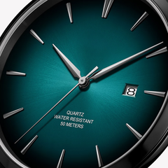 Source Factory（MOQ: 50 PCS）—Watch for Men Business Dress Analog Quartz Stainless Steel Waterproof Luminous Date Two Tone Luxury Casual Wrist Watch