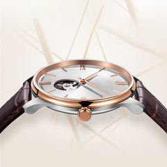 Source Factory（MOQ: 50 PCS）—Women Men's Watches Luxury Automatic Watch Men AR Glass Mechanical Wristwatch Men