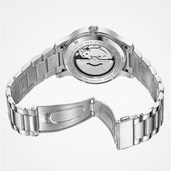 Source Factory（MOQ: 50 PCS）—  Automatic Mechanical Men's Watch Rotating Ceramic Bezel Stainless Steel Watch with Date Function Sport Watch