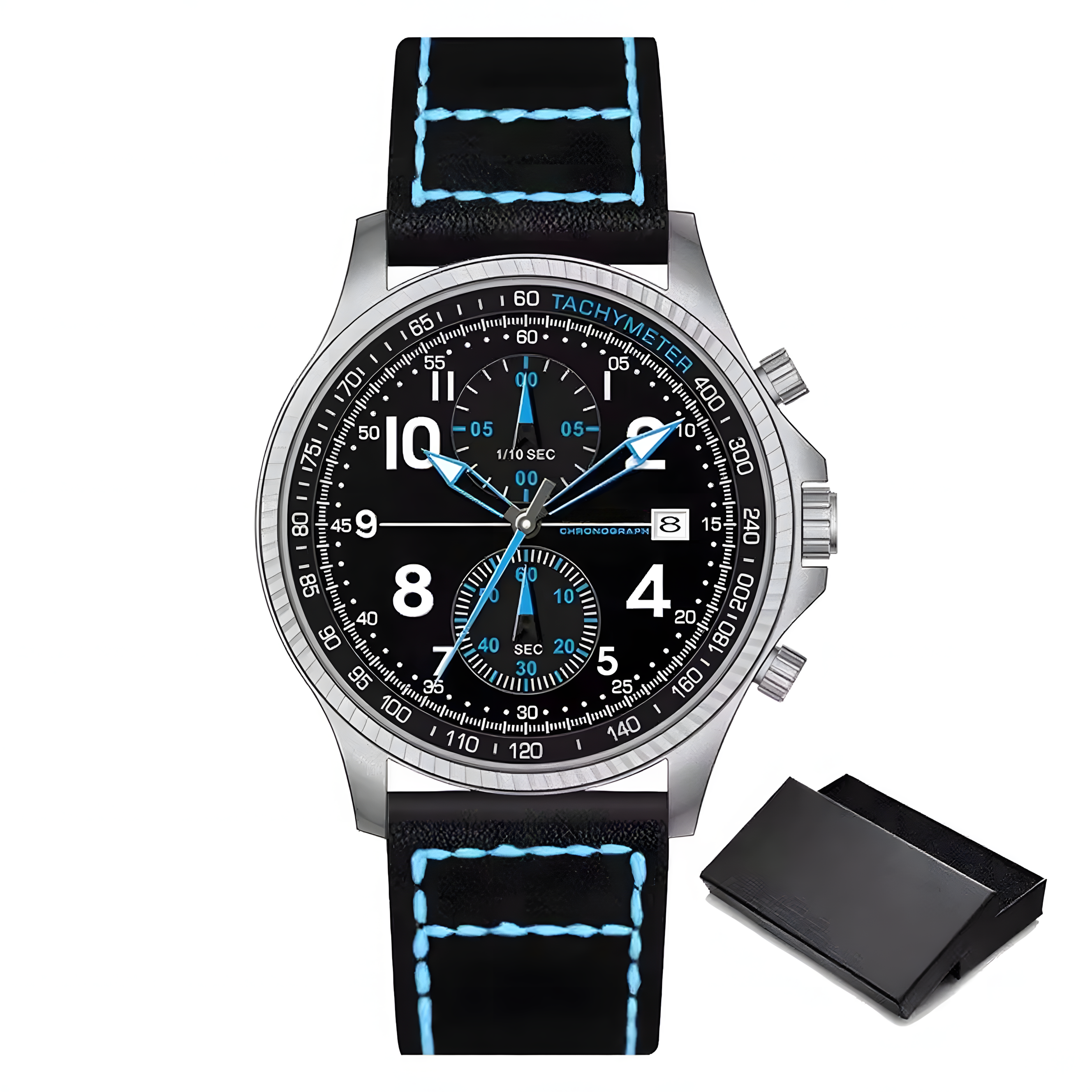 Source Factory（MOQ: 50 PCS）—Creative Design Airplane Chronograph Men's Watches Original Geneva Calender Man Quartz Wristwatches Top Sports Clock