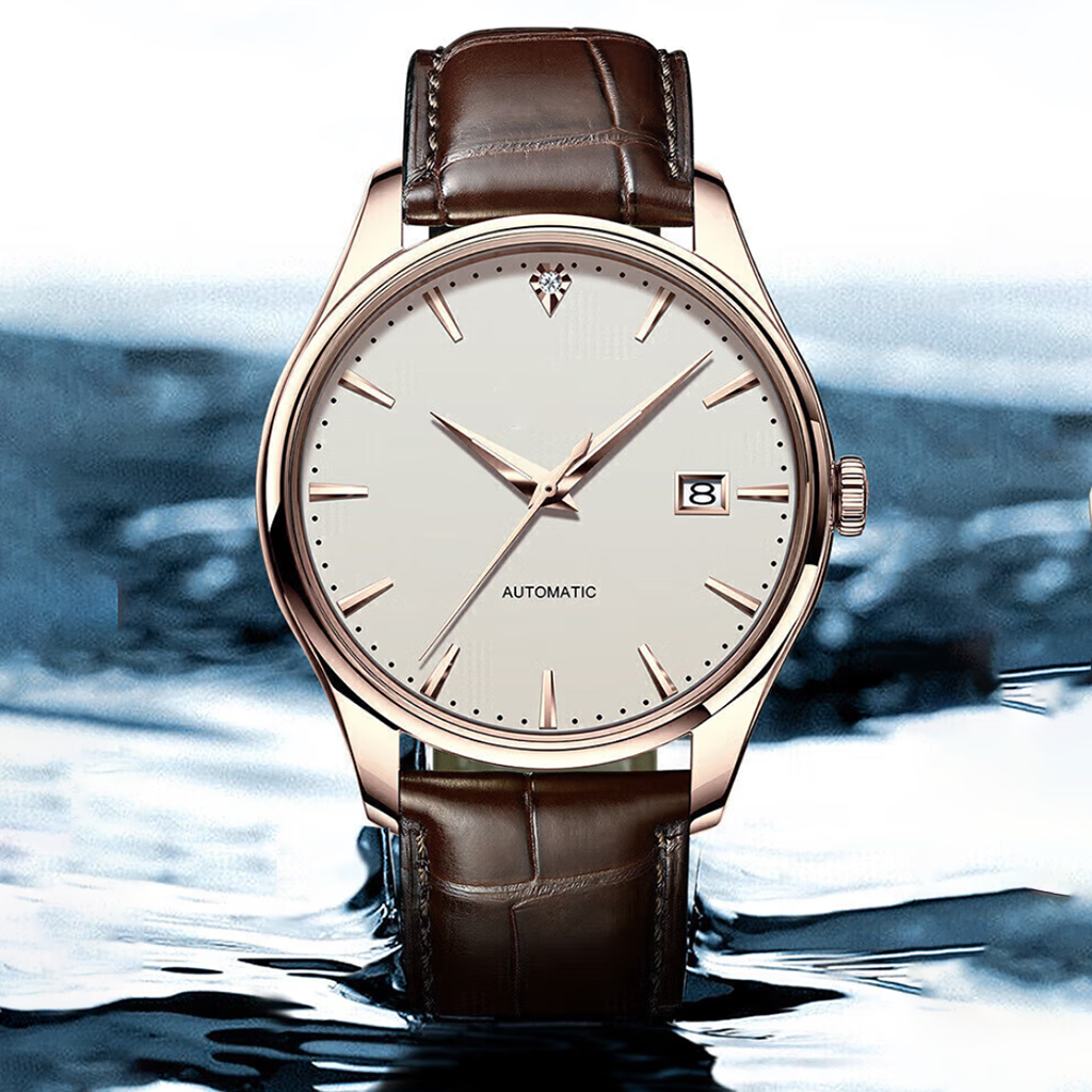 Source Factory — Montre-bracelet mécanique élégante pour femme