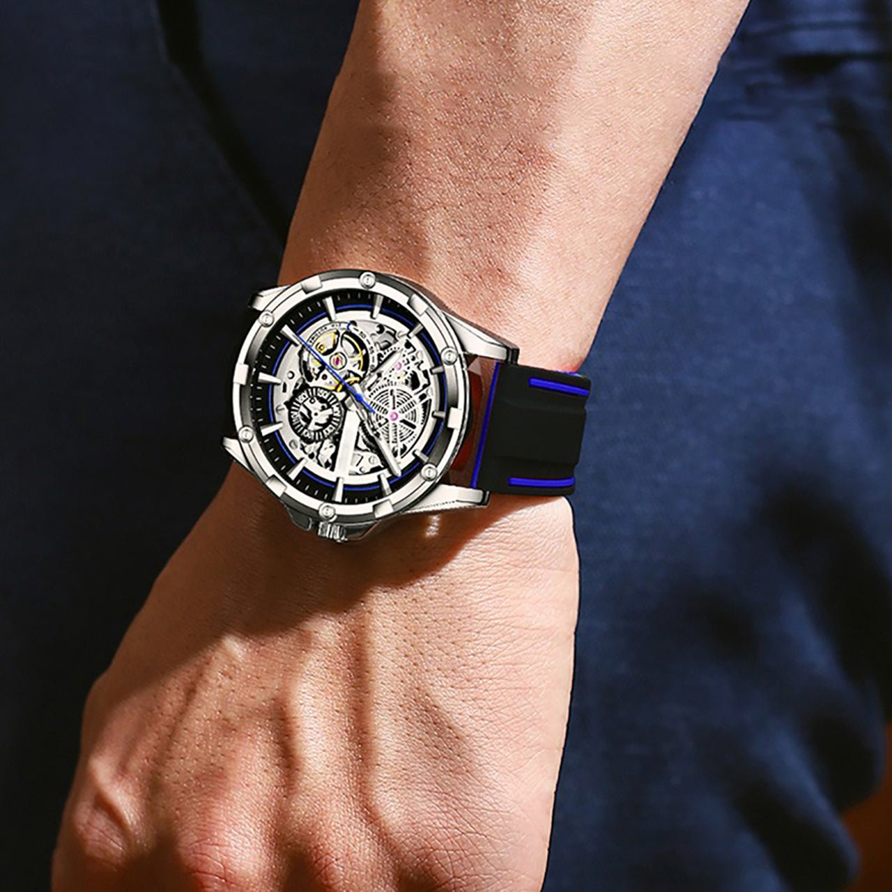 Source Factory—Luxury Men Sports Automatic Mechanical Watch - Shenzhen Xingchen Watch Technology Co., Ltd.