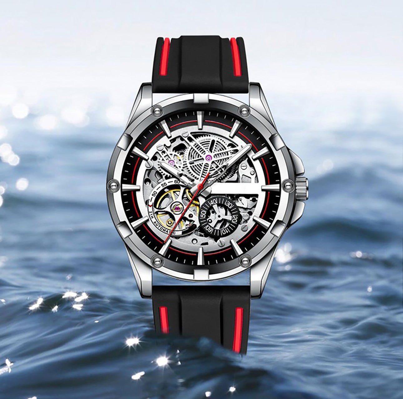 Source Factory—Luxury Men Sports Automatic Mechanical Watch - Shenzhen Xingchen Watch Technology Co., Ltd.