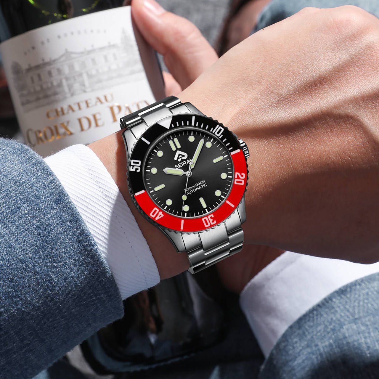 Source Factory—Luxury Waterproof Watches | Mechanical Automatic Vintage Steel - Mechanical Watch Source Factory